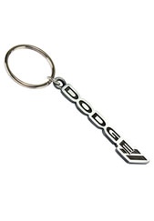 Брелок "Dodge" серебро